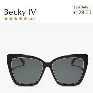 Brand new never worn cat eye glasses from Diff! Becky IV